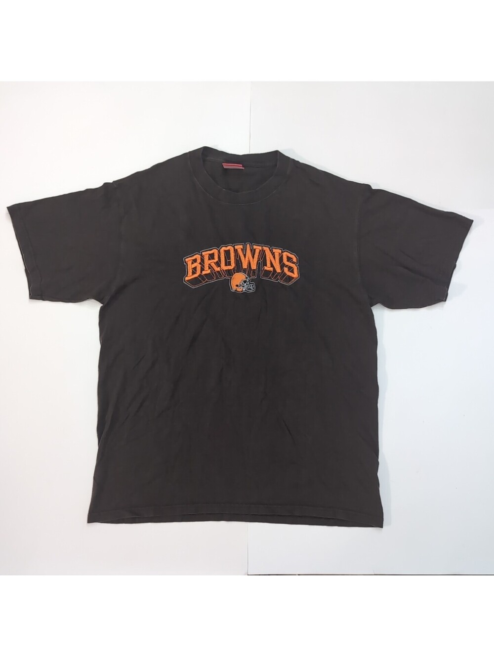 Vintage Cleveland Browns NFL T-Shirt Mens Size XL Embroidered Excellent Cond